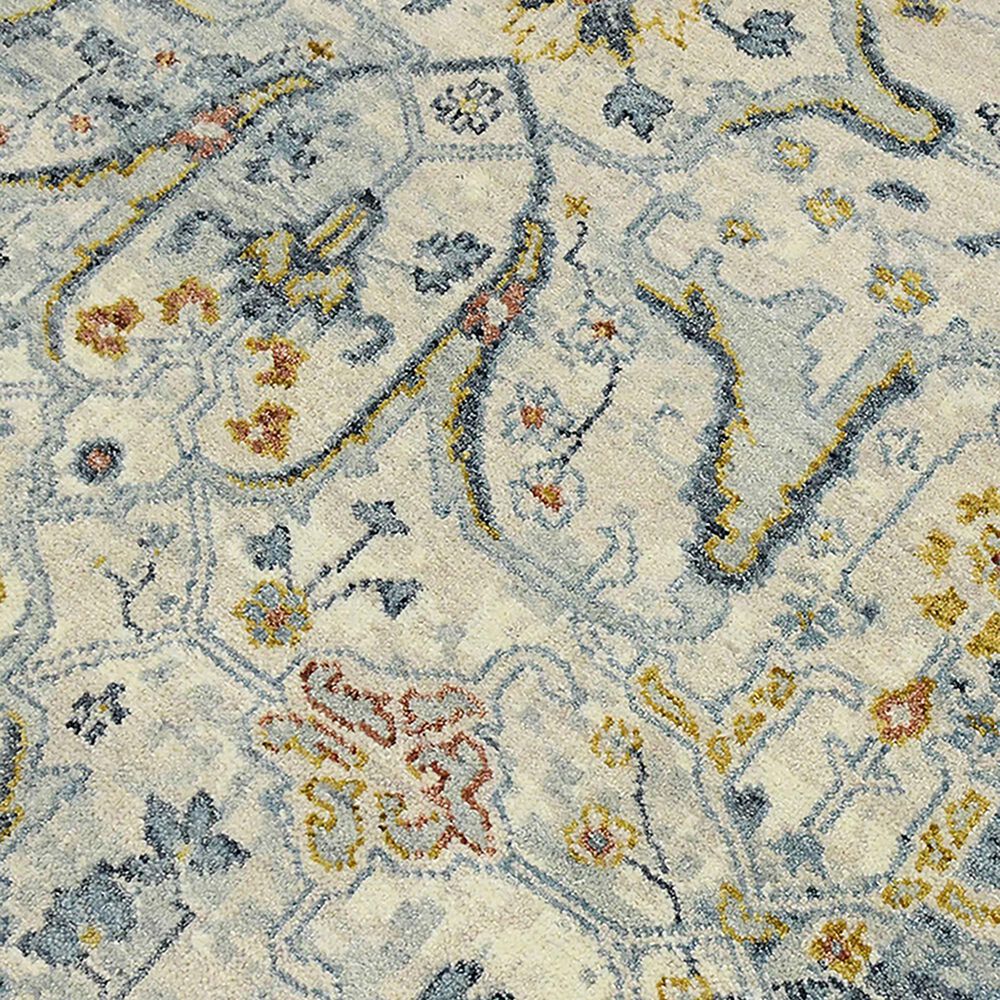 Amer Rugs Jaigarh 2&#39; x 3&#39; Blue Area Rug, , large