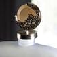 Ashley Acario 17.63" Jar in Taupe and Gold, , large