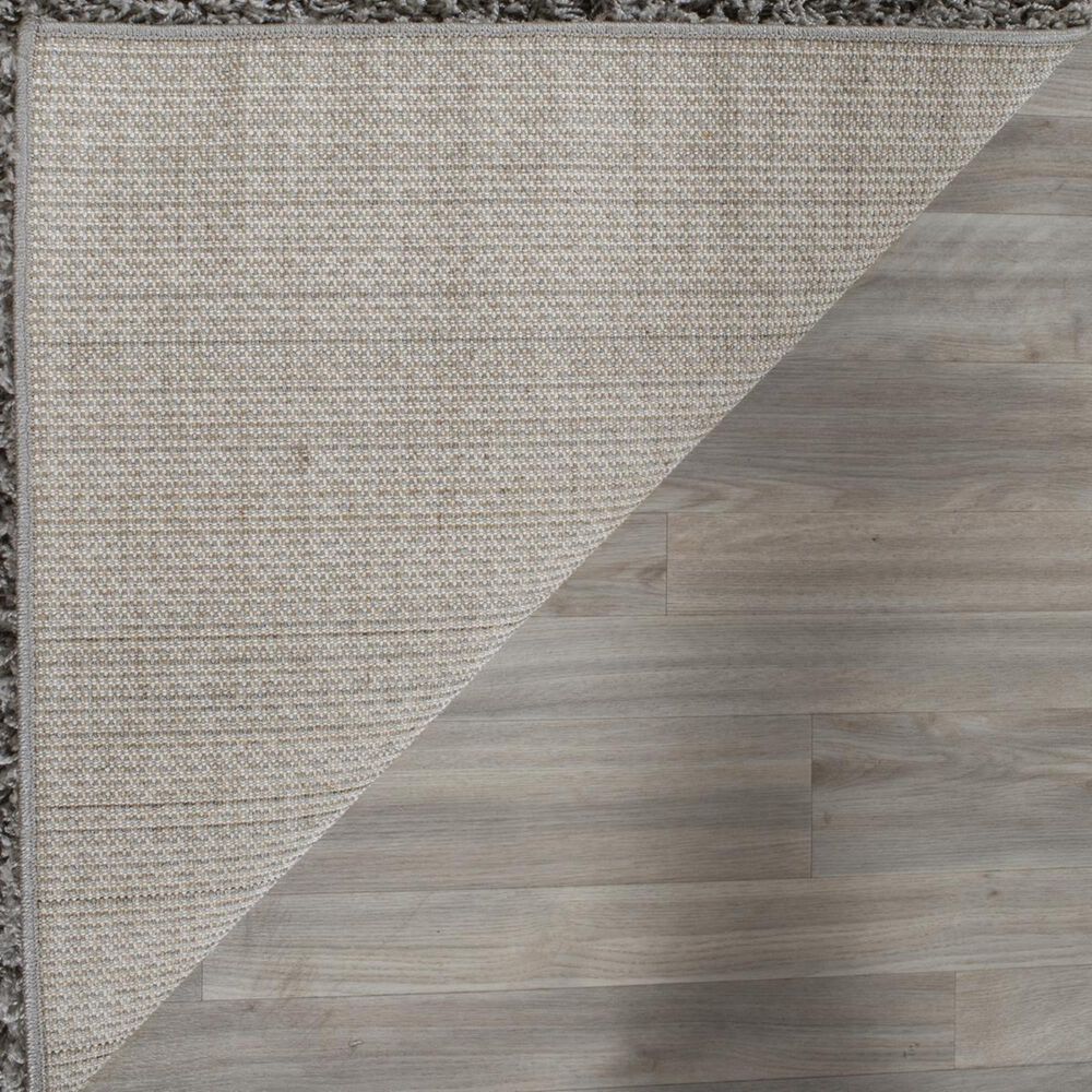 Safavieh Athens Shag SGA119F-4 4&#39; x 6&#39; Light Grey Area Rug, , large
