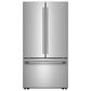 KitchenAid 4-Piece Kitchen Package with 31 Cu. Ft. French Door Refrigerator and 5.3 Cu. Ft. Smart Freestanding Electric Range in Stainless Steel, , large