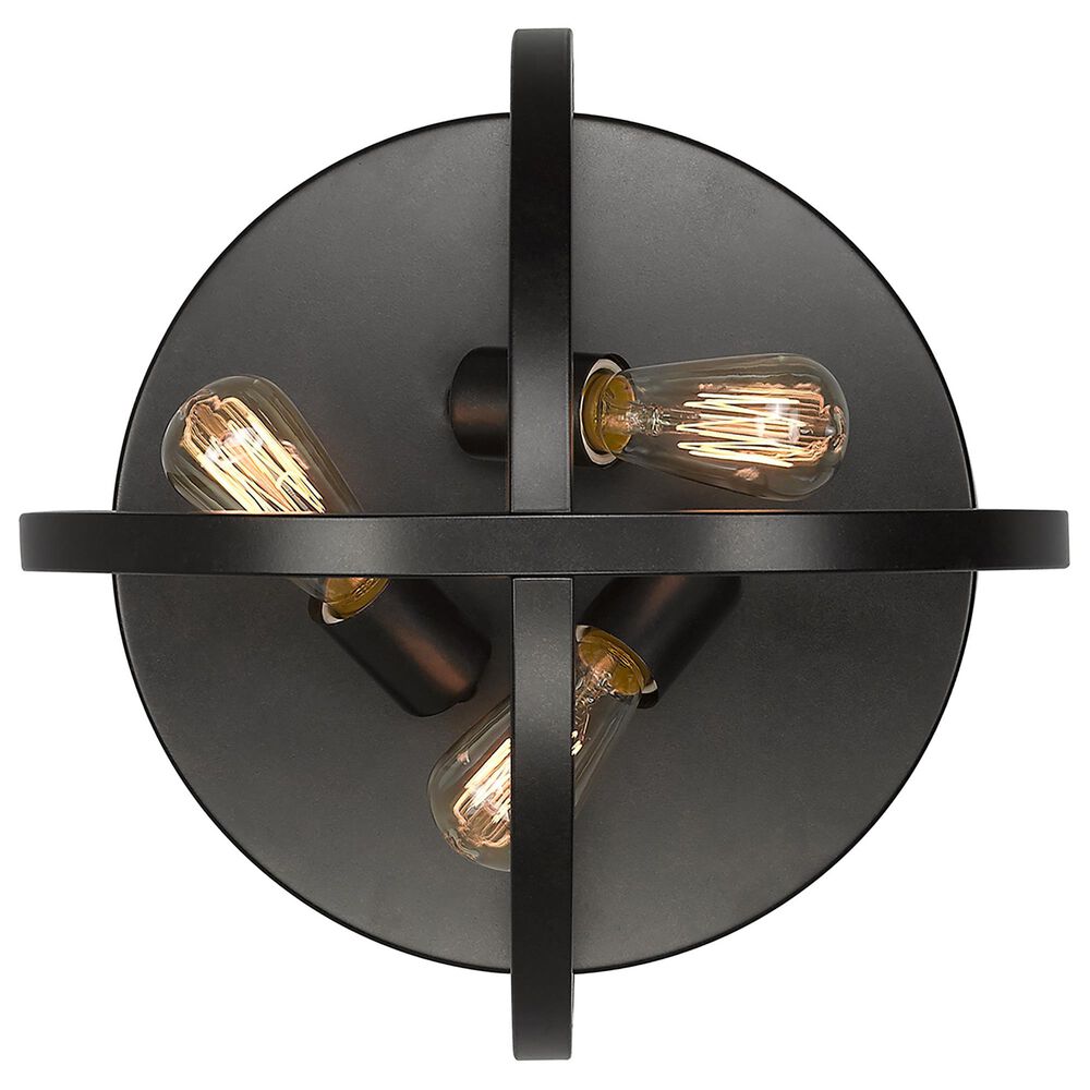 Golden Lighting Colson 15&quot; Flush Mount in Etruscan Bronze, , large