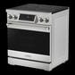 Thor Kitchen Gordon Ramsay 4.55 Cu. Ft. Professional Electric Range in Stainless Steel, , large