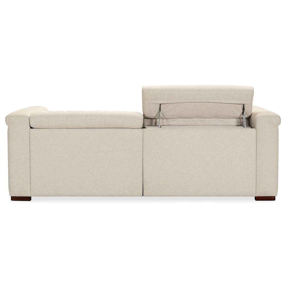 Hooker Furniture Savion Deux Power Reclining Sofa with Power Headrests in Aries Beach, , large