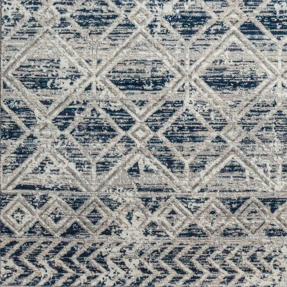 Radici USA Livigno Southwestern 2&#39;2&quot; x 7&#39;7&quot; Blue Area Rug, , large