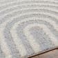 Surya Rodos RDO2330 5"3" x 7" Light Slate, White Area Rug, , large