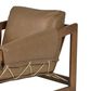 Four Hands Dustin Leather Accent Chair in Palermo Cognac, , large