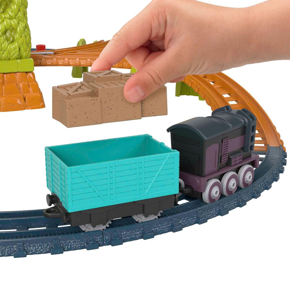 Fisher Price Diesel&#39;s Super Loop Adventure Push Along Track Set, , large