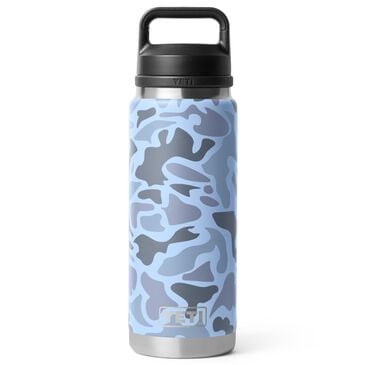 YETI Rambler 26 Oz Water Bottle with Chug Cap in Blue Camo, , large