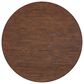 Forma & Co Turn Wood Coffee Table in Cocoa Brown, , large
