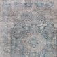 Safavieh Dream DRM410K 2" x 8" Grey and Blue Runner, , large
