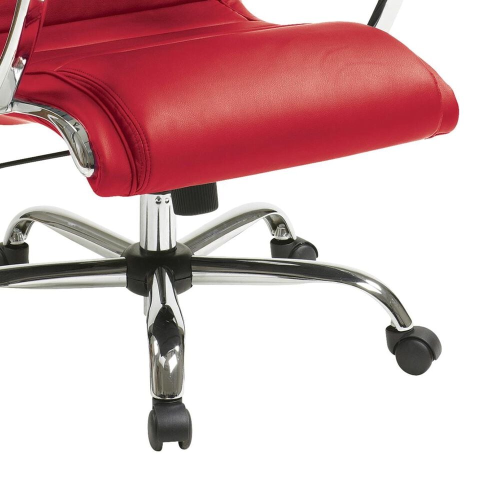 OSP Home FL Series Executive Chair in Red, , large