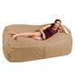 Jaxx 7" Giant Bean Bag Sofa in Camel, , large