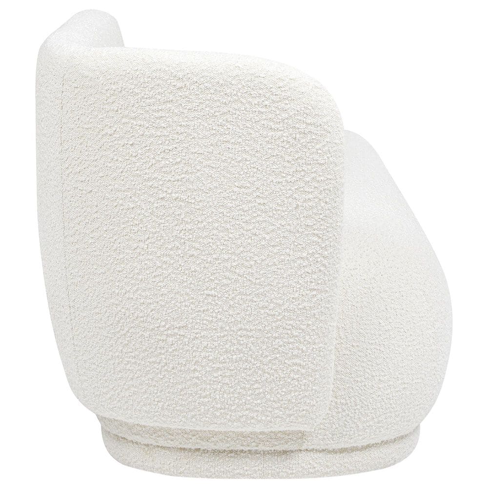 Jennifer Taylor Home Aire Right Arm Facing Chaise Lounge in Ivory White, , large