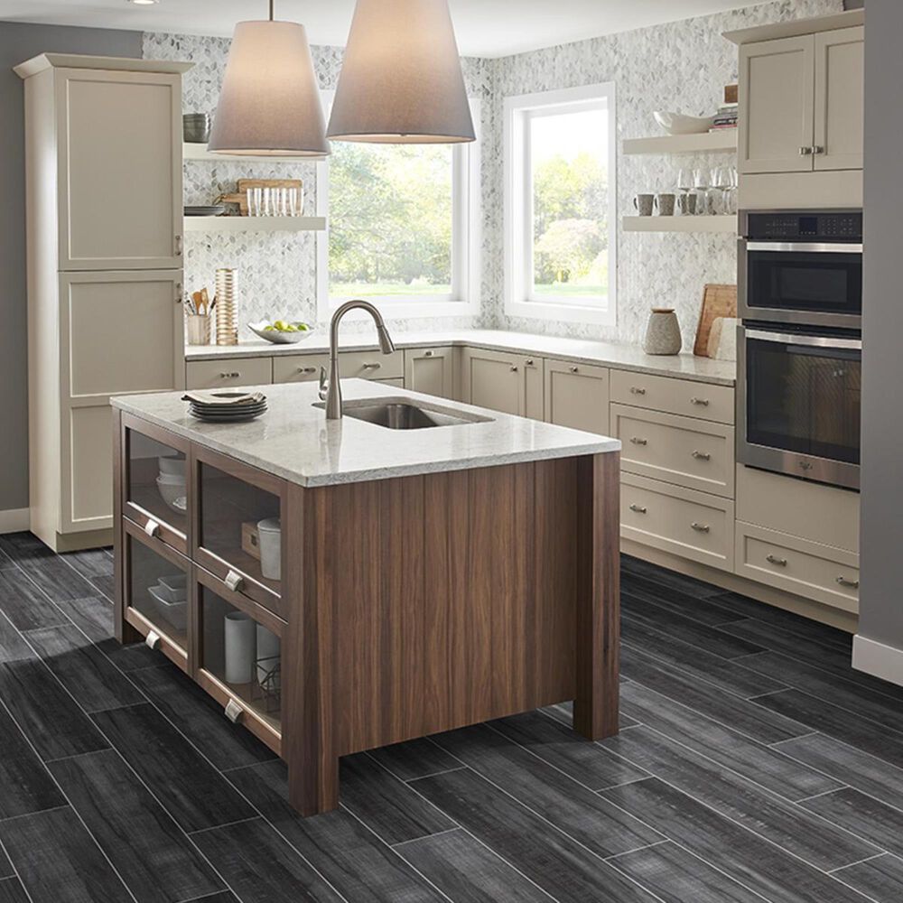 MS International Belmond Obsidian 8" x 40" Ceramic Tile, , large