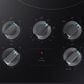 Samsung 36" Electric Cooktop with Illuminated Knobs in Black, , large