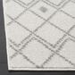 Safavieh Adirondack ADR132B-6 6" x 9" Ivory and Grey Area Rug, , large