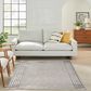Nourison Desire 3"11" x 5"11" Grey, Silver and White Area Rug, , large