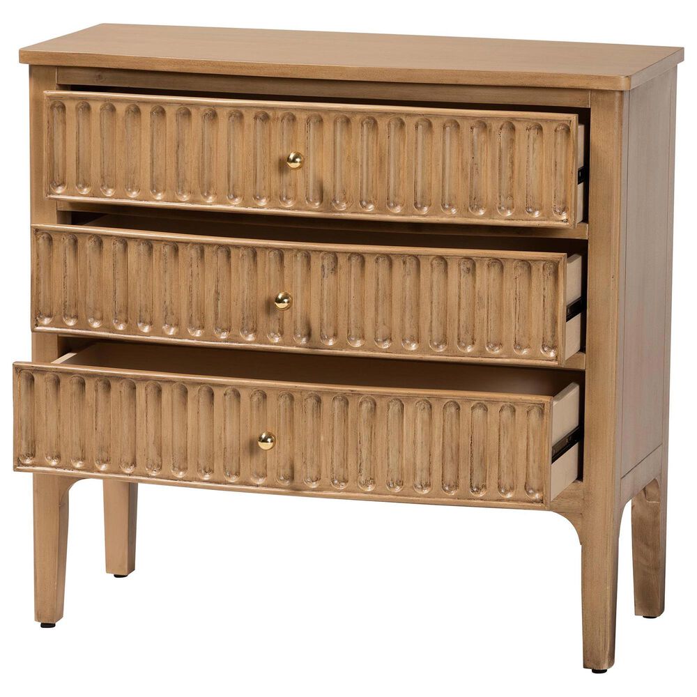 Baxton Studio Lavi 3-Drawer Chest in Antique Beige, , large