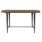 American Drew Olmsted Oversized Sofa Table in Rustic Oak, , large