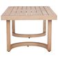 Zuo Modern Leto Patio Coffee Table in Brown, , large