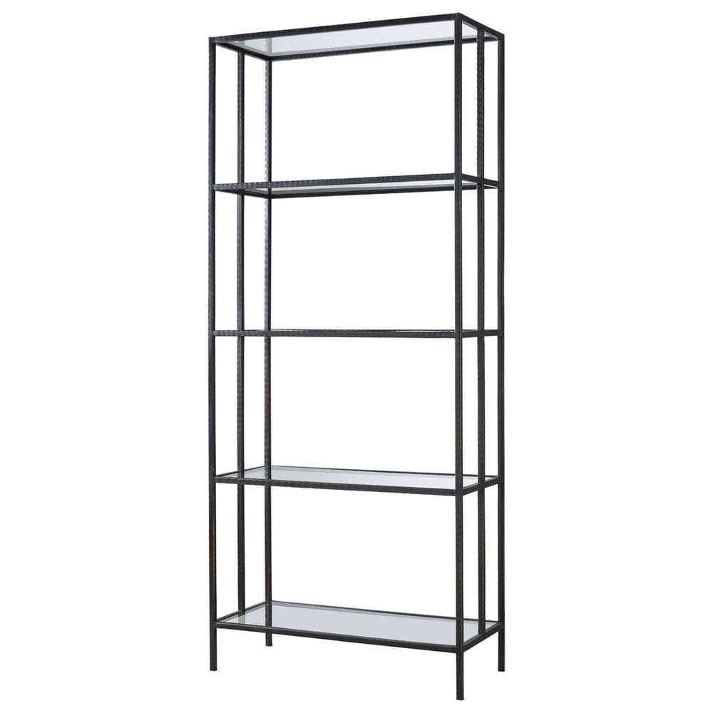 Furniture Worldwide 5-Shelf Industrial Etagere in Oil Rubbed Bronze, , large