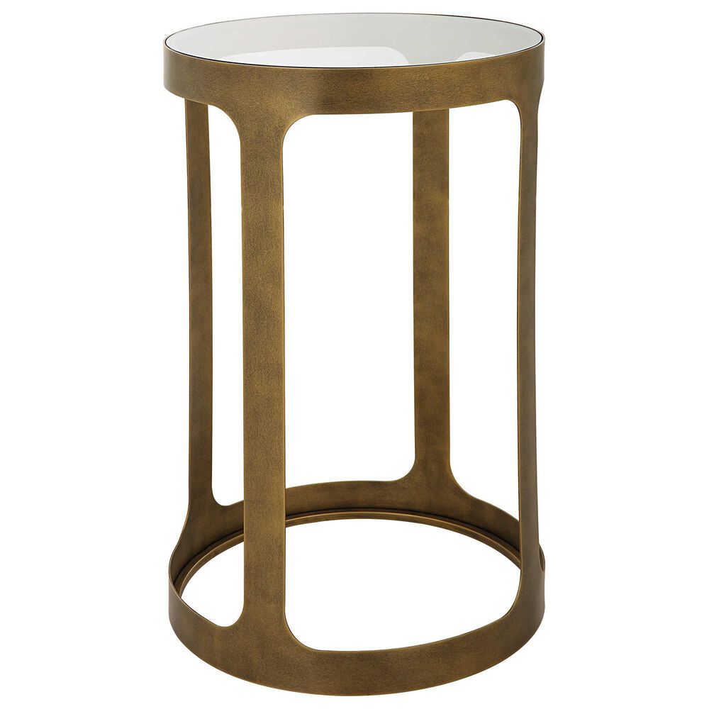 Uttermost Accent Table in Antique Gold, , large