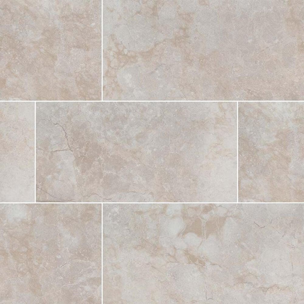 MS International Ansello Ivory 12" x 24" Ceramic Tile, , large