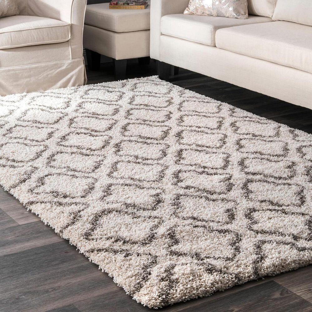 nuLOOM Sahara MLSH08A 5' x 8' Ivory Area Rug, , large
