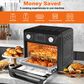 HOMLUX 12.5 Qt 7-In-1 Convection Toaster Oven in Black, , large