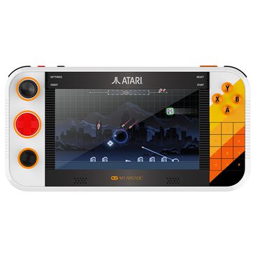 My Arcade Atari Gamestation Go Rechargeable Portable Handheld Gaming System in Black, , large