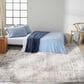 Nourison Infinity 4" x 6" Blue and Multicolor Area Rug, , large