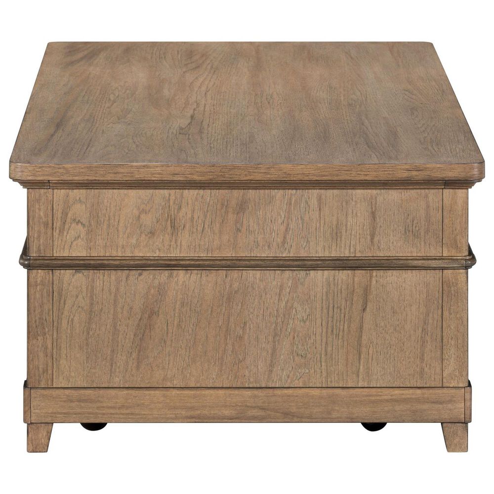 Belle Furnishings Artisan Home Rectangular Cocktail Table in Sienna Stone, , large