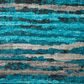 Dalyn Rug Company Brisbane Striped 8" Round Teal Area Rug, , large