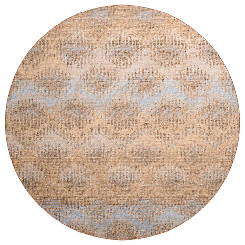 Dalyn Rug Company Brisbane 8" Round Sandstone Area Rug, , large