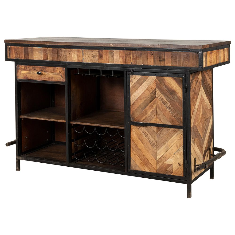 Jaipur Home Artisinal Alchemy Sherwood Bar in Reclaimed Brown, , large