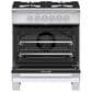 Fisher & Paykel 30" Freestanding Classic Gas Range in White, , large