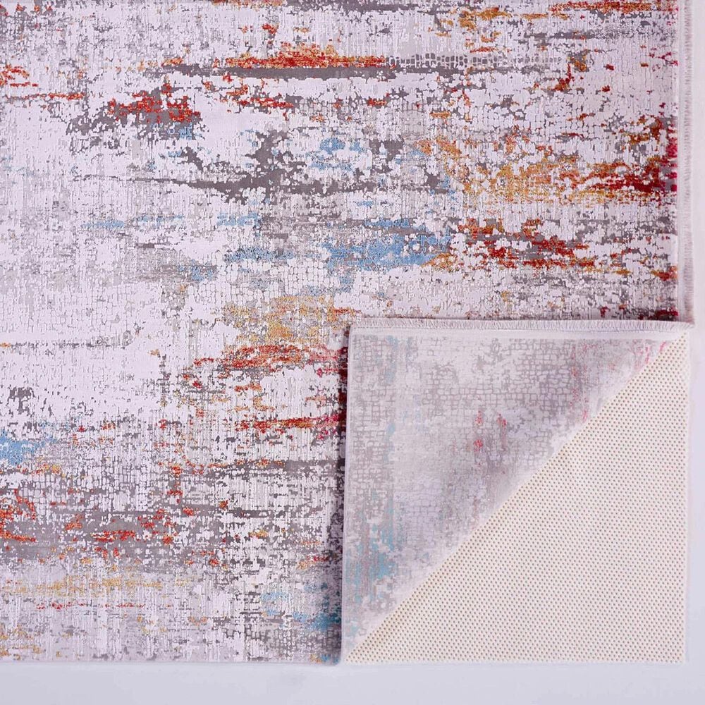 Feizy Cadiz 12&#39; x 18&#39; Ivory and Multicolor Area Rug, , large