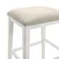 Armen Living Jane Counter Height Stool in White, , large