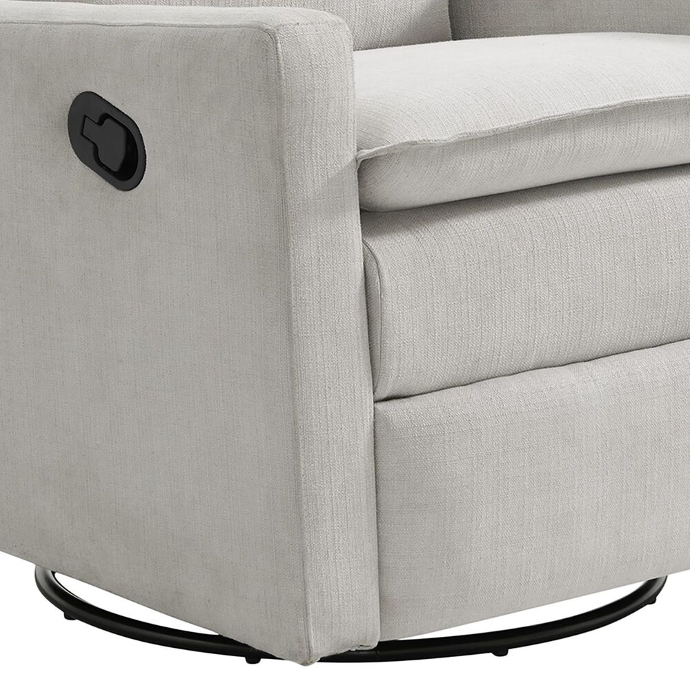 Oxford Baby Uptown Swivel Rocker Recliner in Sand, , large