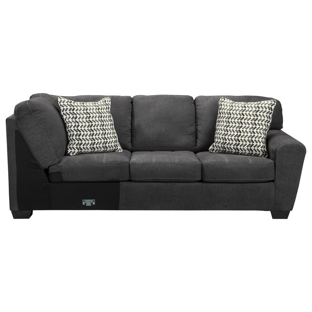 Ashley Ambee 3-Piece Left Facing Sectional with Chaise in Slate, , large