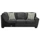 Ashley Ambee 3-Piece Left Facing Sectional with Chaise in Slate, , large