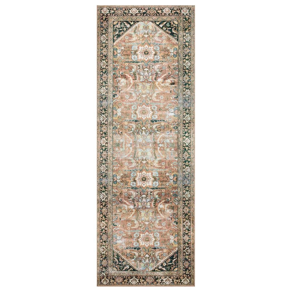 Loloi II Wynter 2" x 5" Auburn and Multicolor, , large