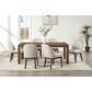 New Heritage Phoenix 7-Piece Rectangular Dining Set in Chestnut Brown, , large
