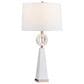 Crestview Collection Harrison Table Lamp in White and Brass, , large