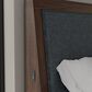 Millenium Dilenno Queen Panel Bed in Dark Brown with USB Ports, , large
