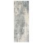 Feizy Azure 3401F 2"10" x 7"10" Gray and Blue Runner, , large