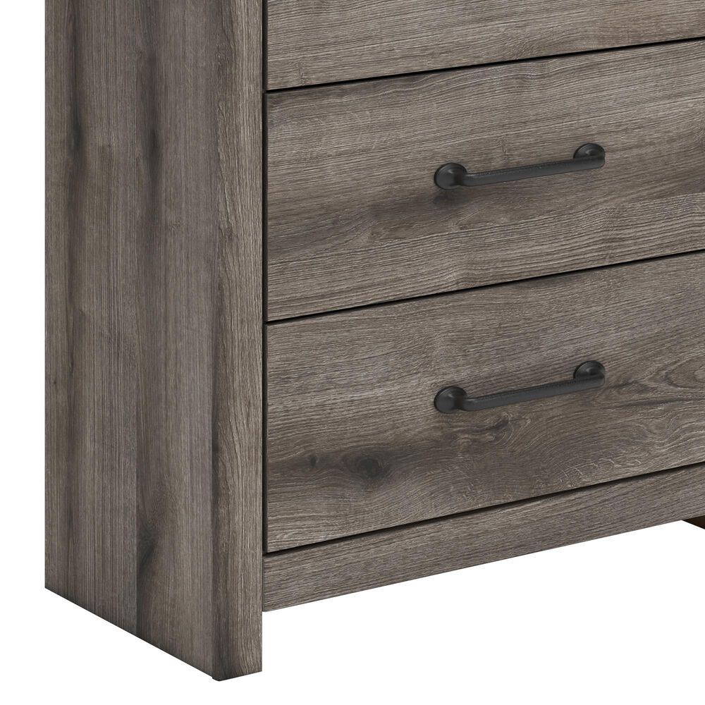 Ashley Graystorm 5-Drawer Chest in Weathered Gray, , large