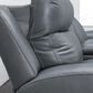 Ashley Mindanao Power Reclining Loveseat in Steel, , large