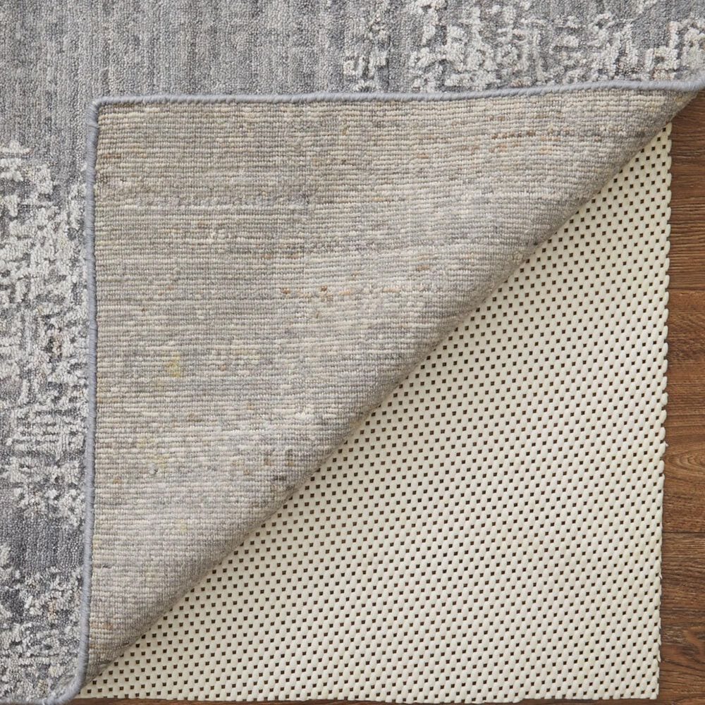 Feizy Eastfield 6989F 4&#39; x 6&#39; Dark Gray Area Rug, , large