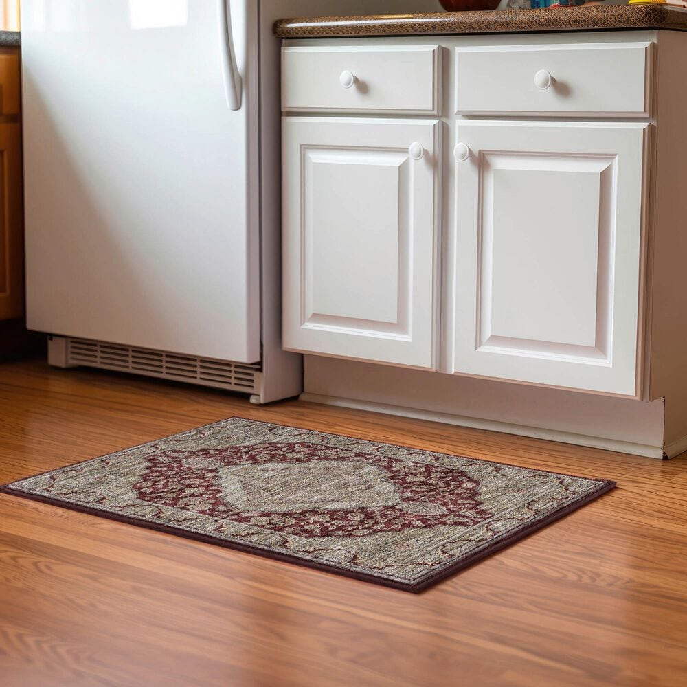 Dalyn Rug Company Hatay 1&#39;8&quot; x 2&#39;6&quot; Garnet Area Rug, , large